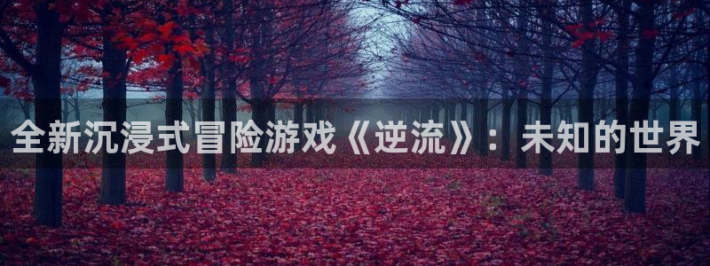 优贝娱乐官方登录网址：全新沉浸式冒险游戏《逆流》：未知的世界